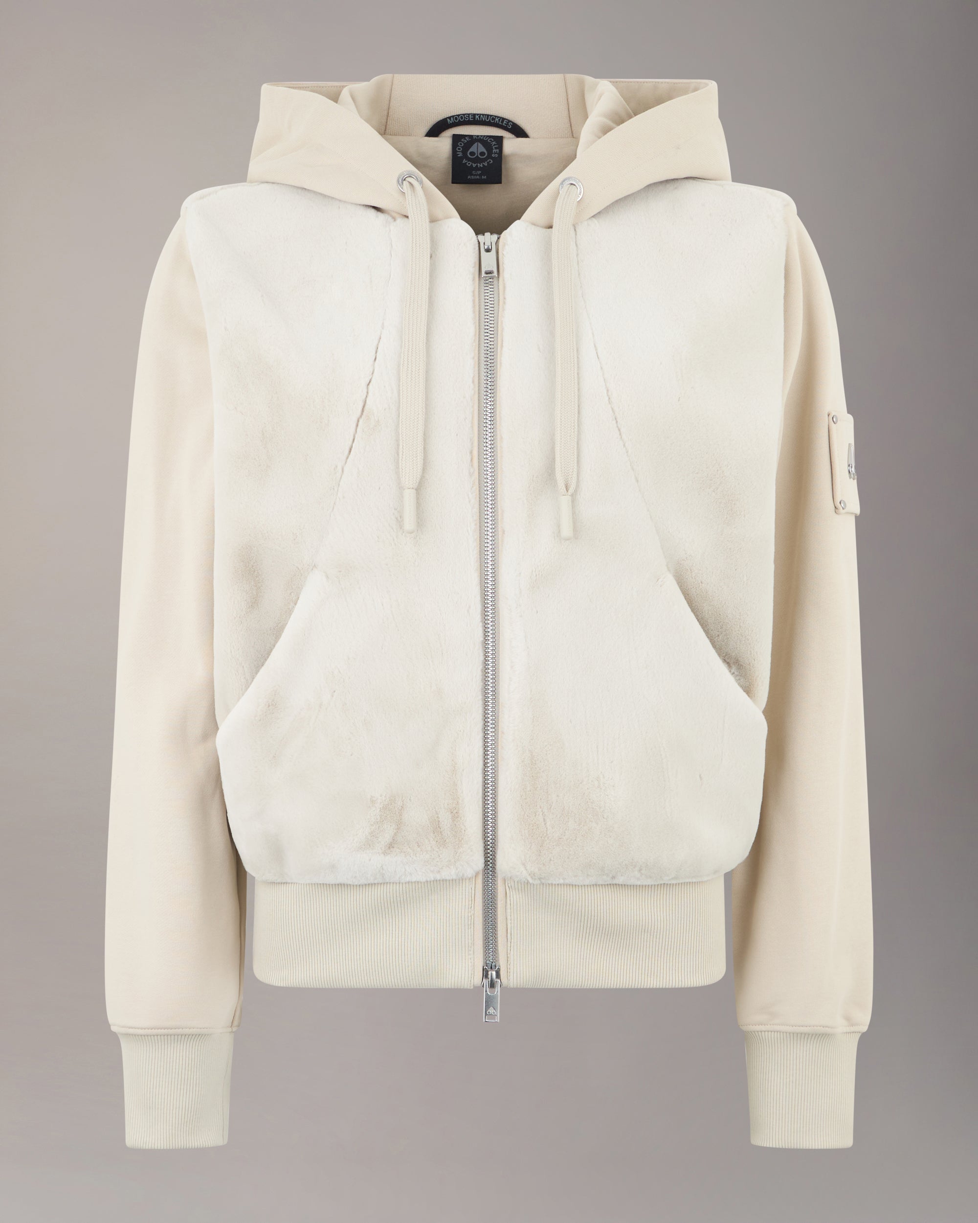 【新品未使用】#FR2GOLF MOONSHOT Mesh Pullover Roslyn Bunny Hoodie | Women | Moose Knuckles