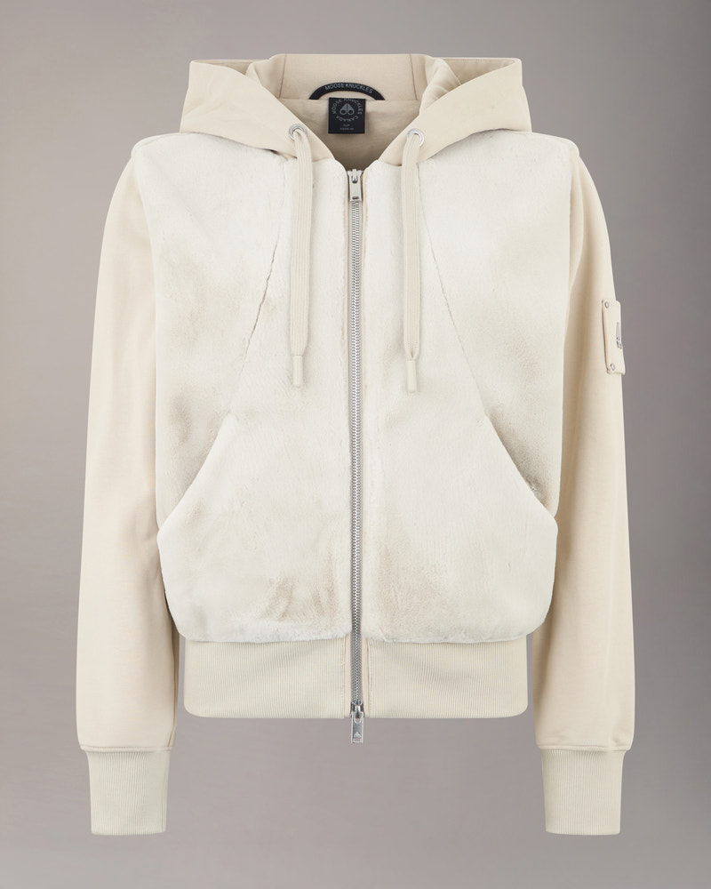 Moose Knuckles - M15LS610 - Rosylyn Bunny Hoodie - WOMENS -  - GM