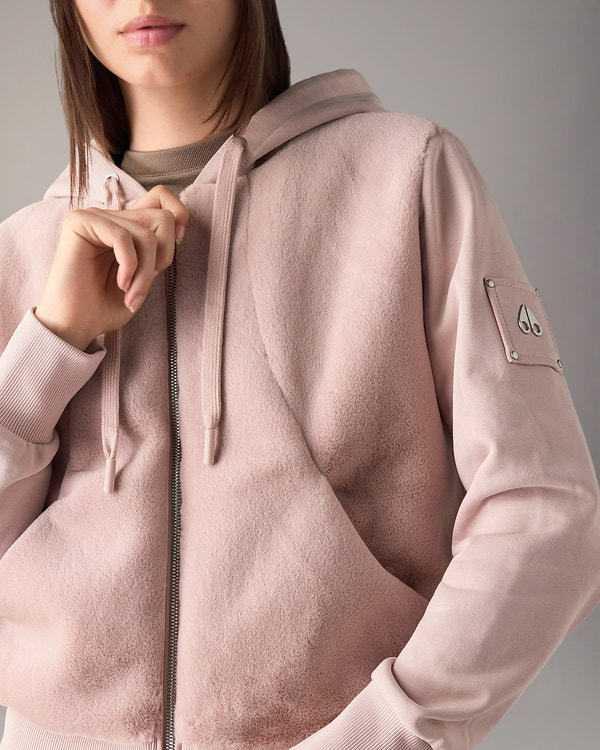Moose Knuckles - M15LS610 - Roslyn Bunny Hoodie - WOMENS -  - Detail1