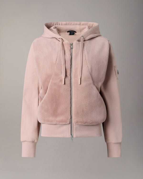 Moose Knuckles - M15LS610 - Roslyn Bunny Hoodie - WOMENS -  - Detail8
