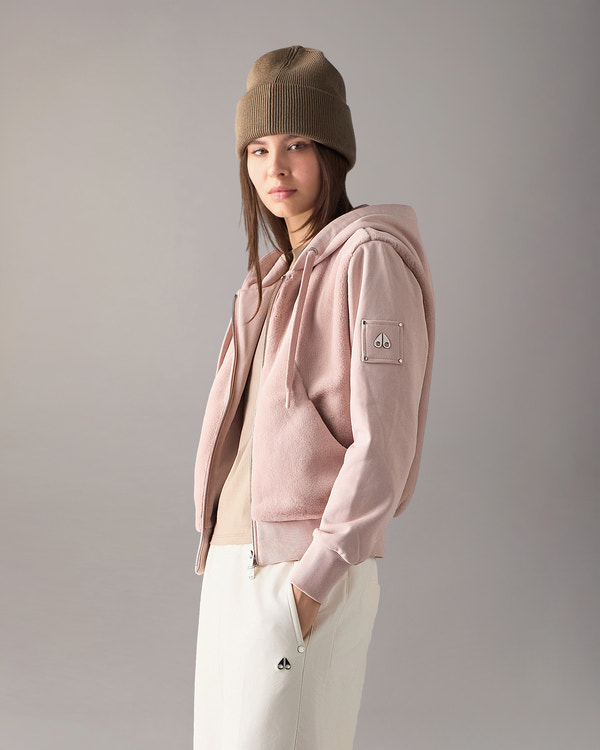 Moose Knuckles - M15LS610 - Roslyn Bunny Hoodie - WOMENS -  - Front Category
