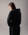Moose Knuckles - M15LS610 - Roslyn Bunny Hoodie - WOMENS - Black - Back