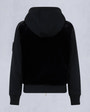 Moose Knuckles Womens Rosylyn Bunny Hoodie Black M15LS610 Detail2