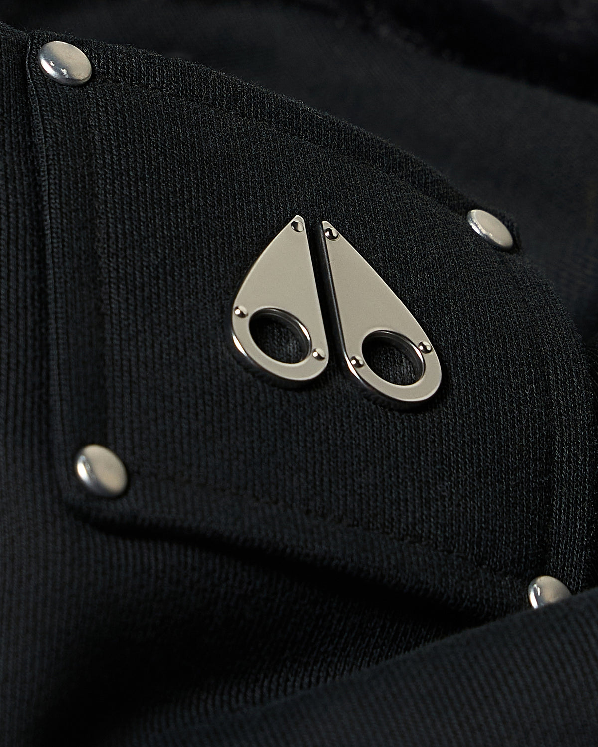 Moose Knuckles - M15LS610 - Roslyn Bunny Hoodie - WOMENS - Black - Detail2