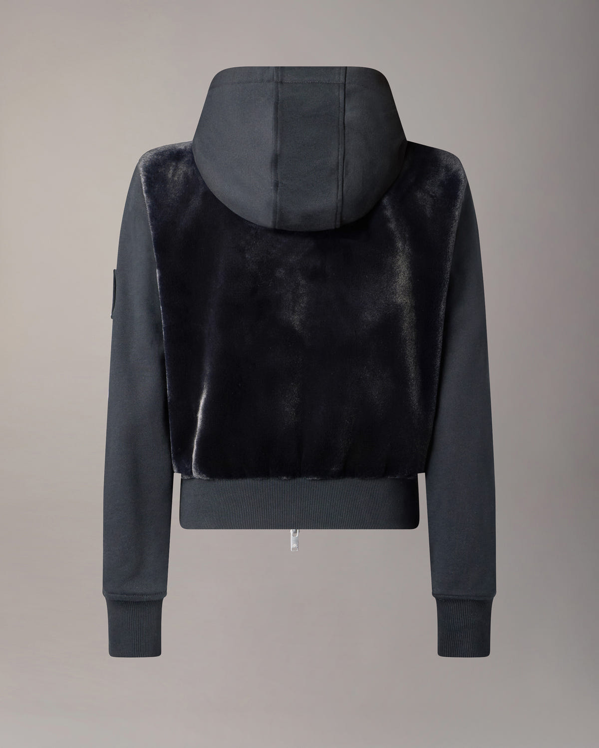 Moose Knuckles - M15LS610 - Roslyn Bunny Hoodie - WOMENS - Black - Detail9