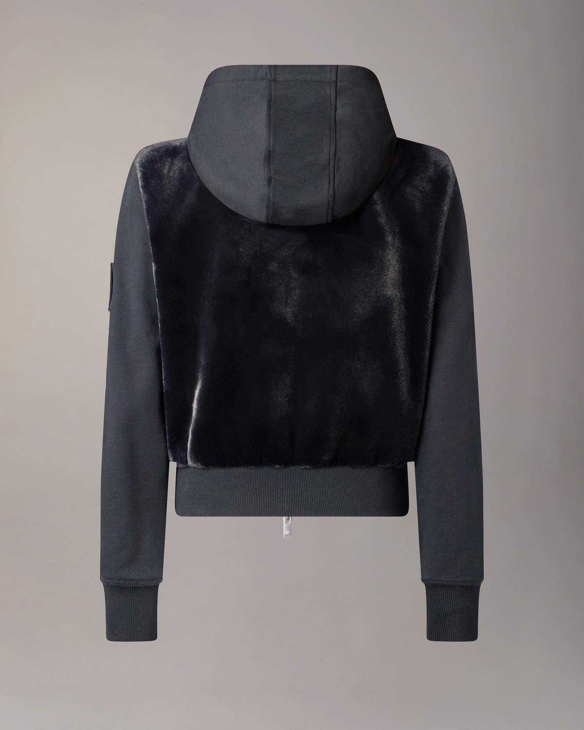 Moose Knuckles - M15LS610 - Roslyn Bunny Hoodie - WOMENS - Black - Detail9