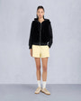 Moose Knuckles Womens Rosylyn Bunny Hoodie Black M15LS610 Front Category