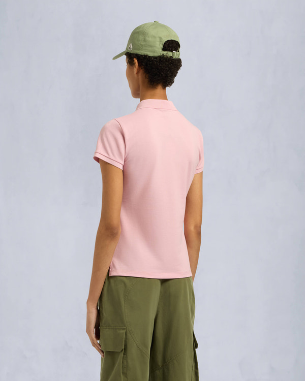 Moose Knuckles Womens Sherbrooke Polo ROSE M15LT710 Back