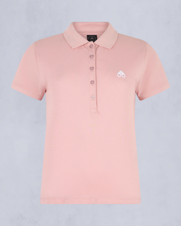 Moose Knuckles Womens Sherbrooke Polo ROSE M15LT710 - GM