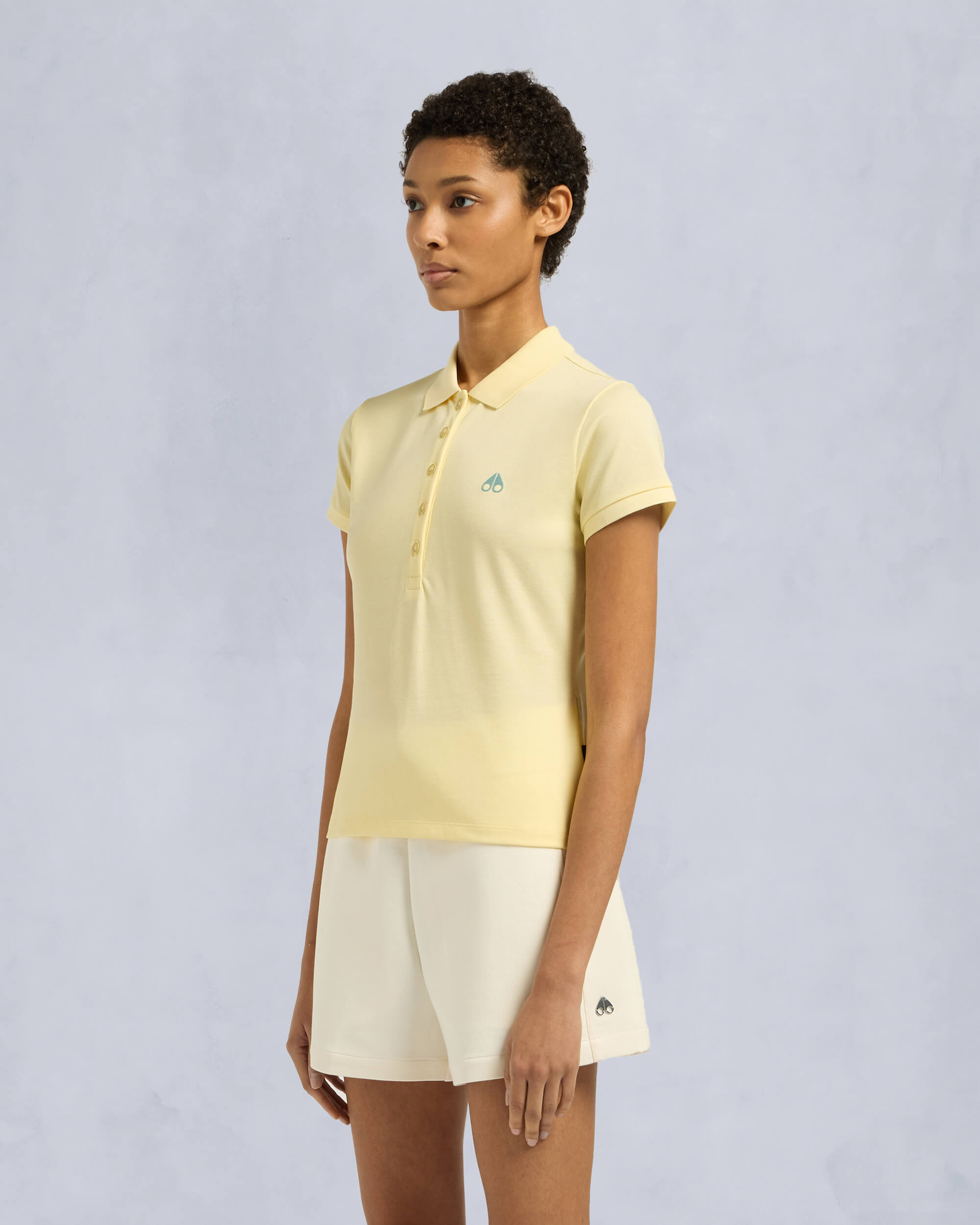 Moose Knuckles Womens Sherbrooke Polo BEAM M15LT710 Front
