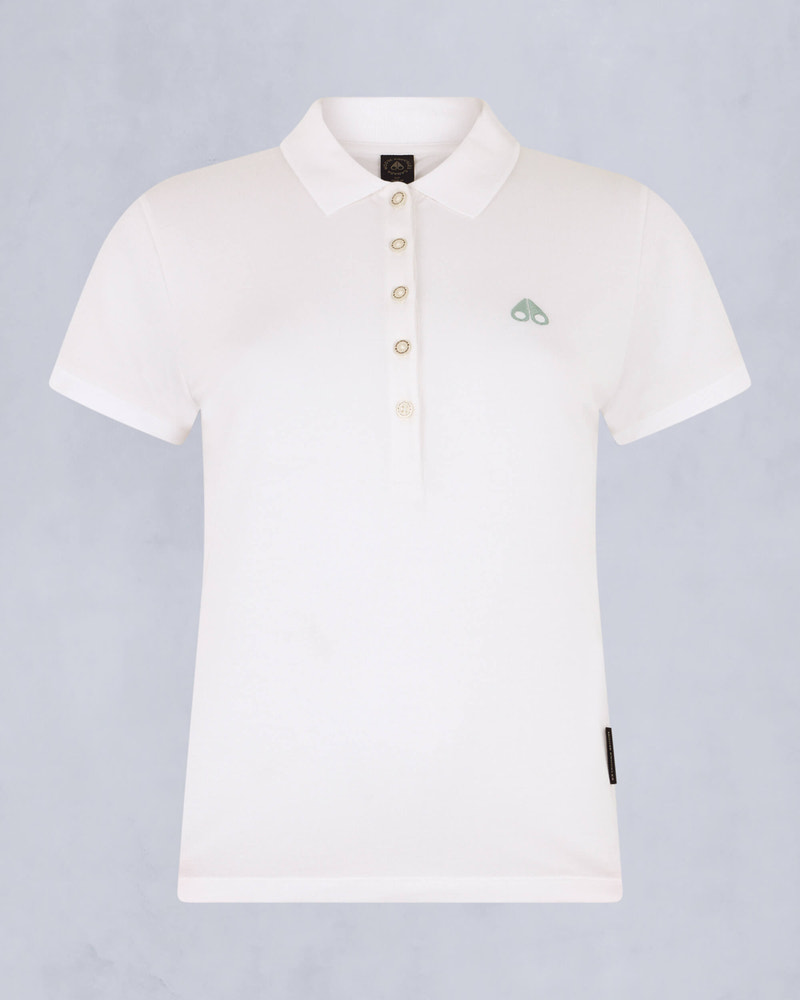 Moose Knuckles - M15LT710 - Sherbrooke Polo - WOMENS - Milky Way - GM