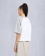 Moose Knuckles Womens Feel Good Lost T-Shirt MILKYWAY/GREY MELANGE M15LT713 Back