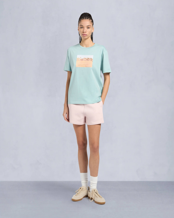 Moose Knuckles Womens Oka Polaroid Tee TIDE M15LT722 Front Category