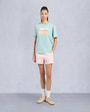 Moose Knuckles Womens Oka Polaroid Tee TIDE M15LT722 Front Category