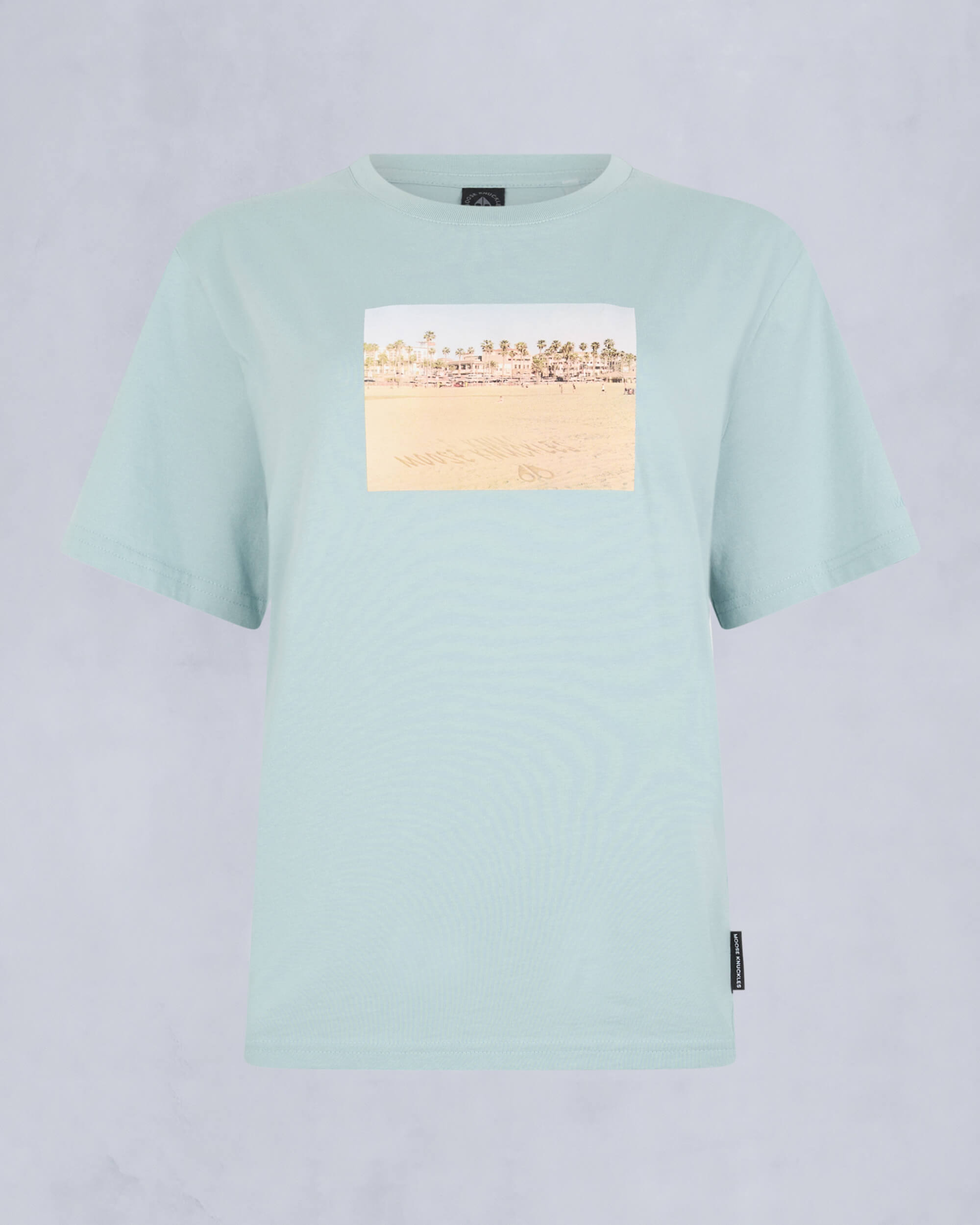 Moose Knuckles Womens Oka Polaroid Tee TIDE M15LT722 - GM