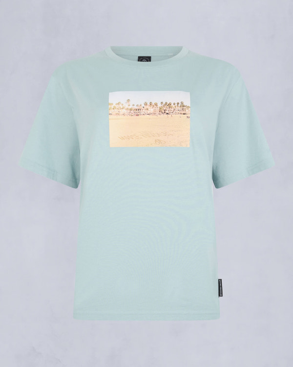 Moose Knuckles Womens Oka Polaroid Tee TIDE M15LT722 - GM