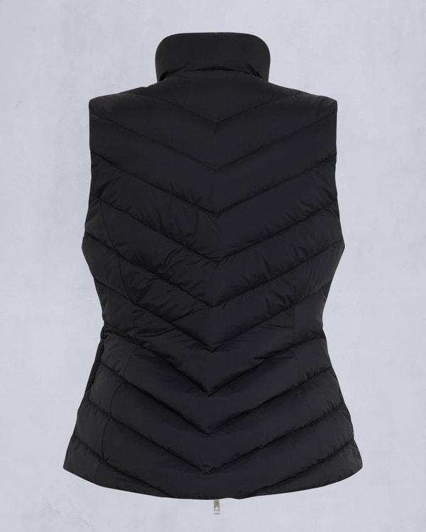 Moose Knuckles Womens Marie Air Down Vest Black M15LV455 Detail2