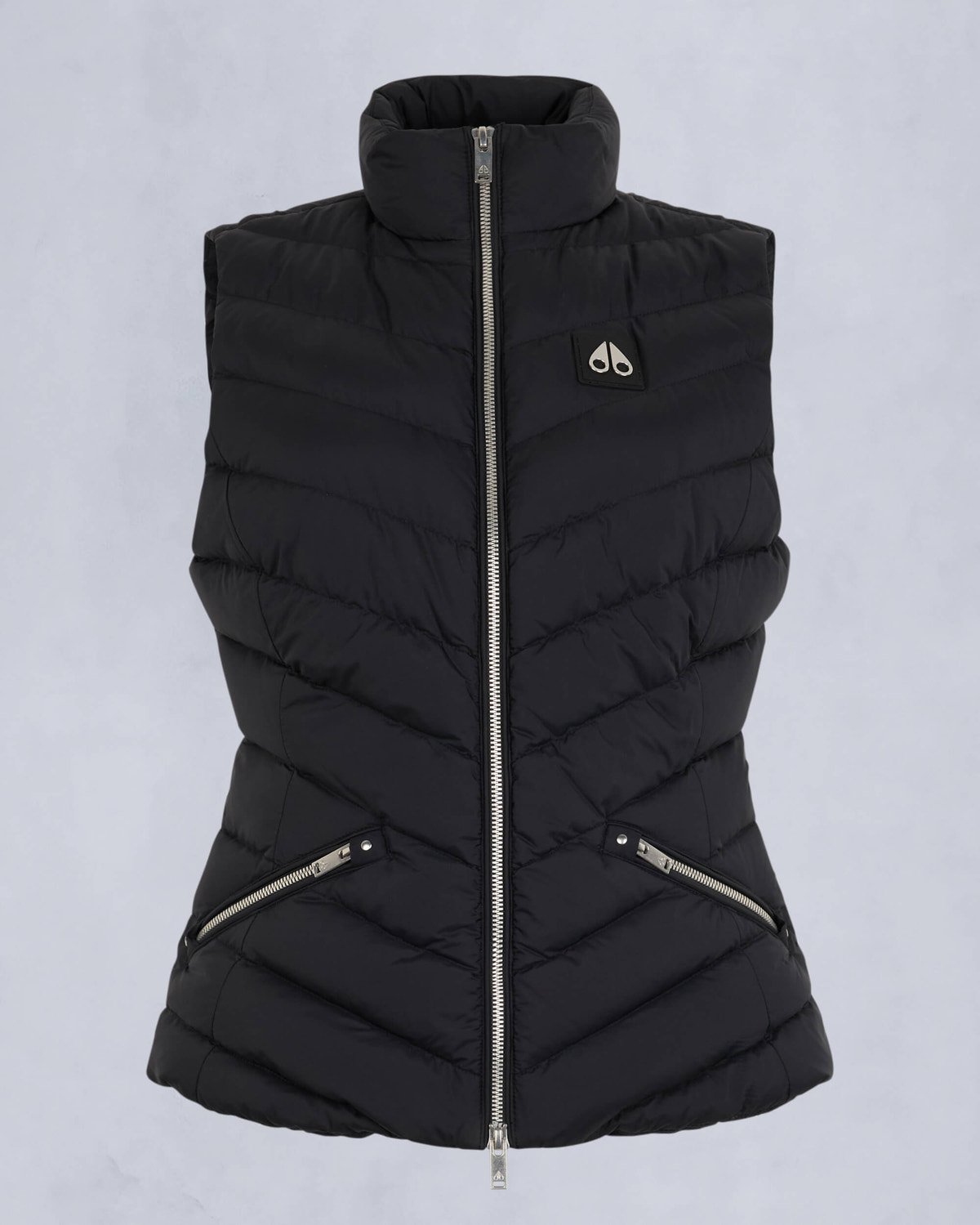 Moose Knuckles Womens Marie Air Down Vest Black M15LV455 - GM