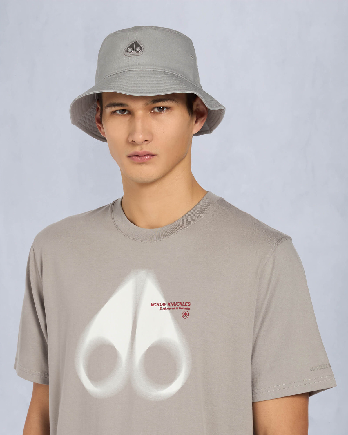 Moose Knuckles Accessories Centerville Bucket Hat Dusk M15MA538 Front