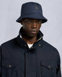 Moose Knuckles Accessories Centerville Bucket Hat Navy M15MA538 Front Category