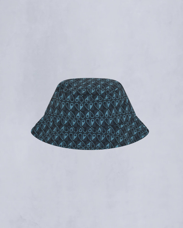 Moose Knuckles Accessories The Bay Bucket Hat NAVY COMBO M15MA538H2 Back