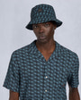 Moose Knuckles Accessories The Bay Bucket Hat NAVY COMBO M15MA538H2 Front