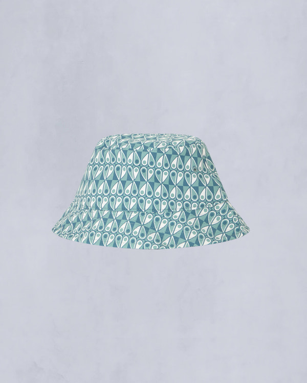 Moose Knuckles Accessories The Bay Bucket Hat TIDE COMBO M15MA538H2 Back