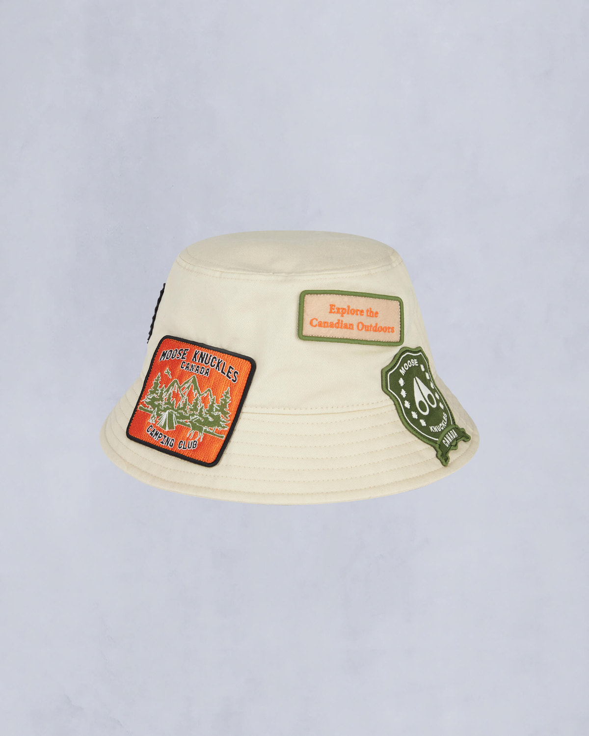 Moose Knuckles Accessories Beau-Soleil Bucket Hat Bone M15MA538H - GM