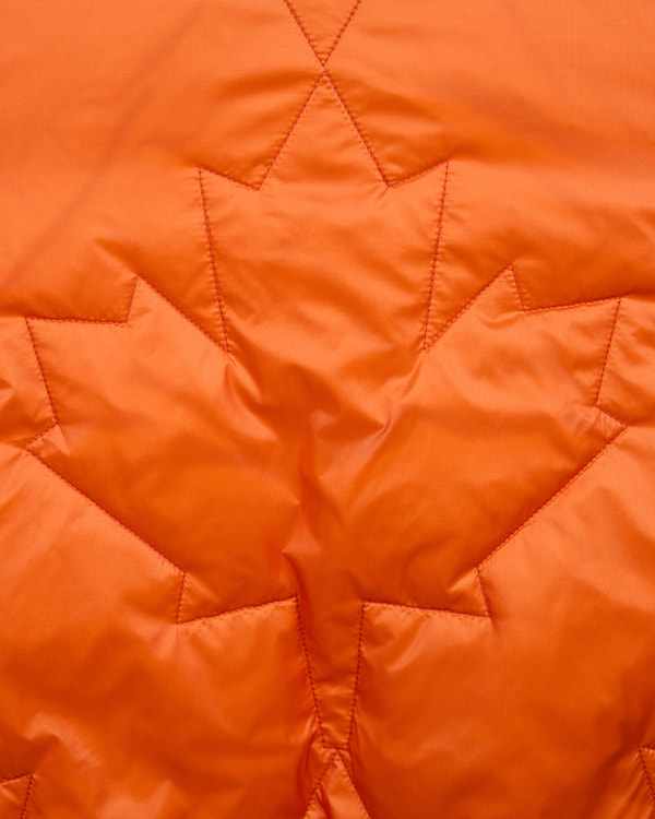 Moose Knuckles Mens Leaf Quilt Bomber Jacket ALERT M15MB050 Detail1