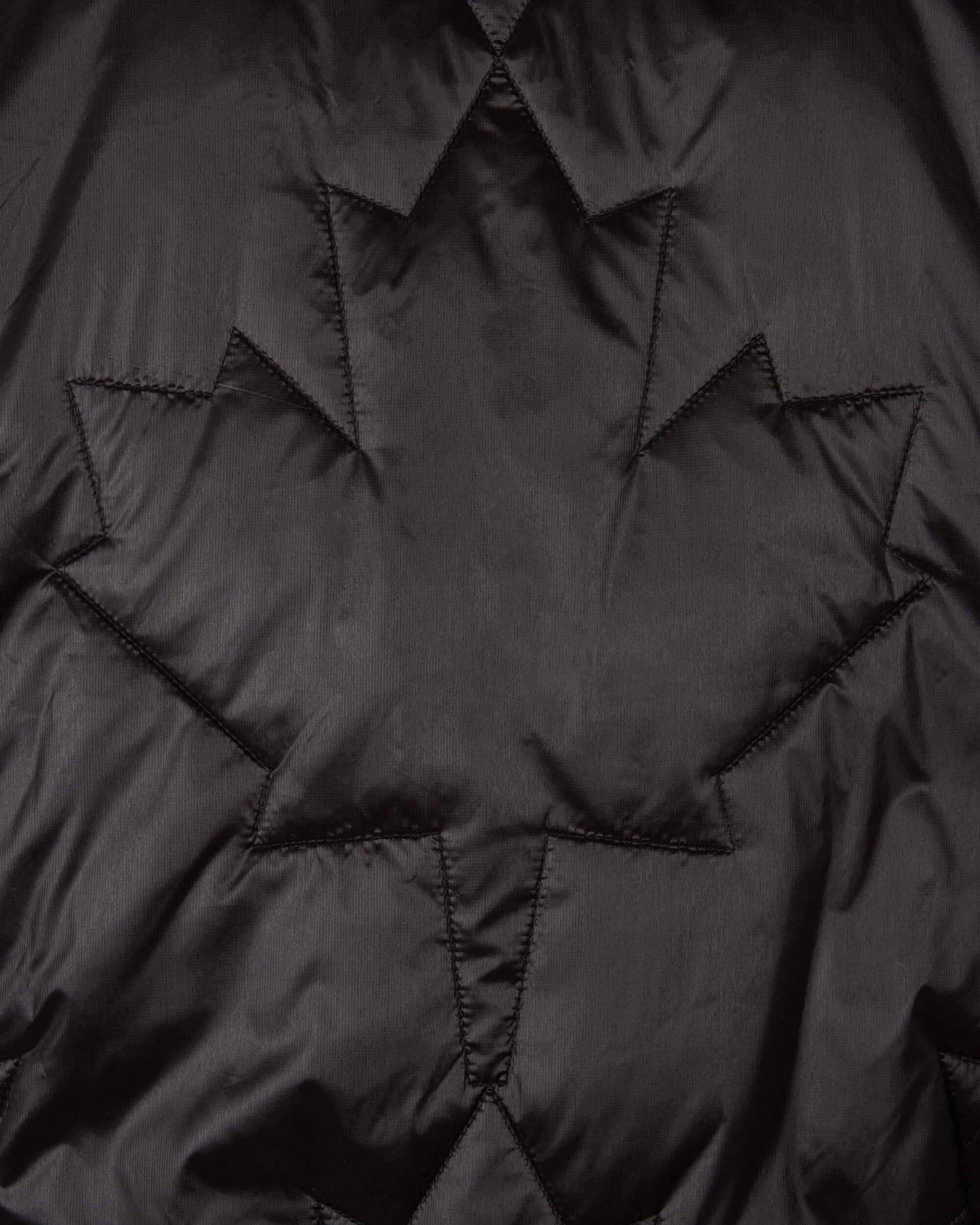 Moose Knuckles Mens Leaf Quilt Bomber Jacket Black M15MB050 Detail1