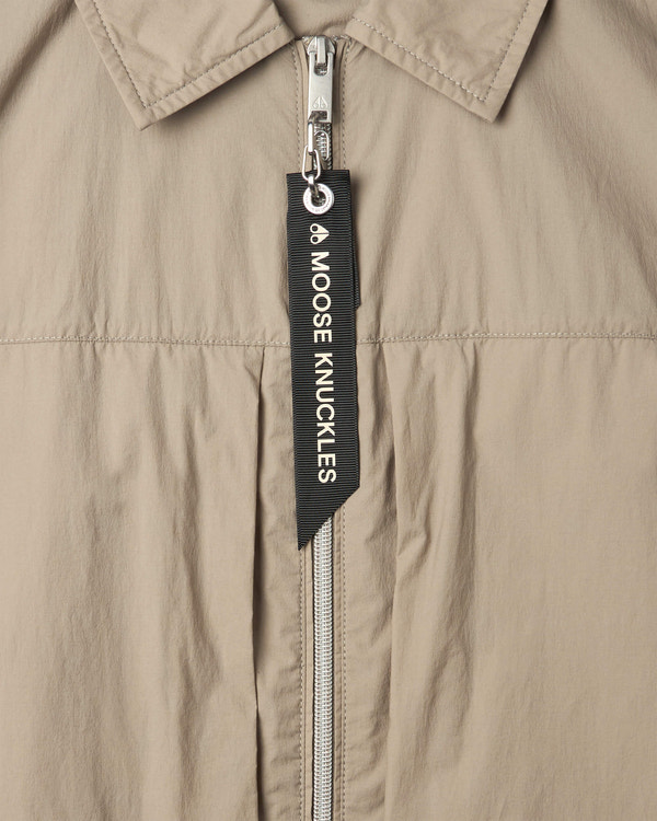 Moose Knuckles Mens Waverly Shirt Jacket Dusk M15MJ116 Detail1