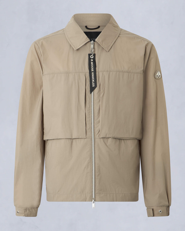 Moose Knuckles Mens Waverly Shirt Jacket Dusk M15MJ116 - GM