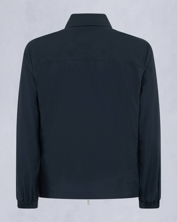 Moose Knuckles Mens Waverly Shirt Jacket Navy M15MJ116 Detail2