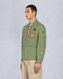 Moose Knuckles Mens Waverly Shirt Jacket KELP M15MJ116H Front