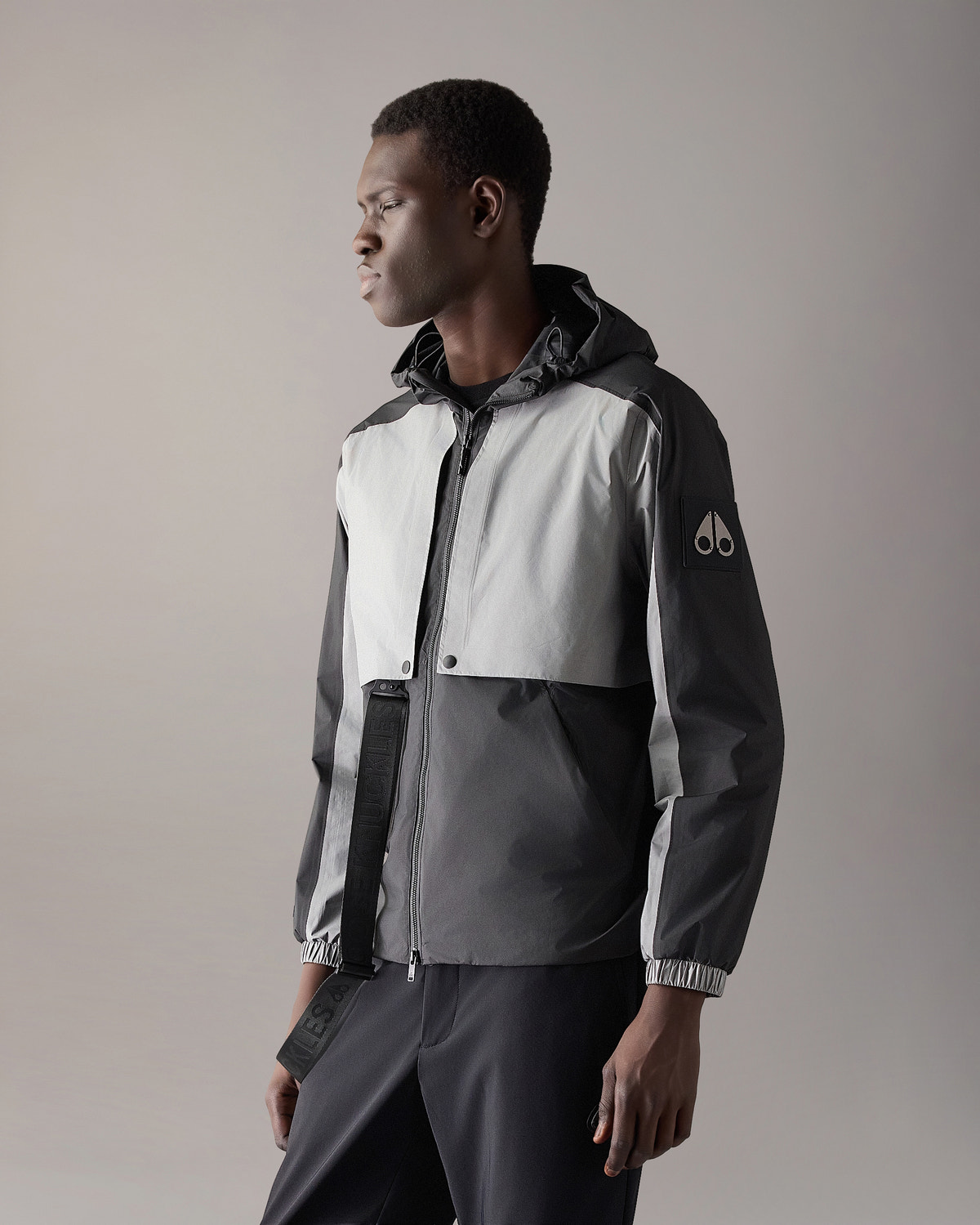 Moose Knuckles - M15MJ120H - Knox Packable Rain Jacket - MENS -  - Front