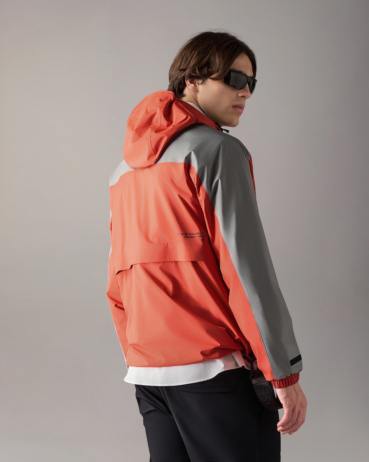 Moose Knuckles - M15MJ120H - Knox Packable Rain Jacket - MENS -  - Back