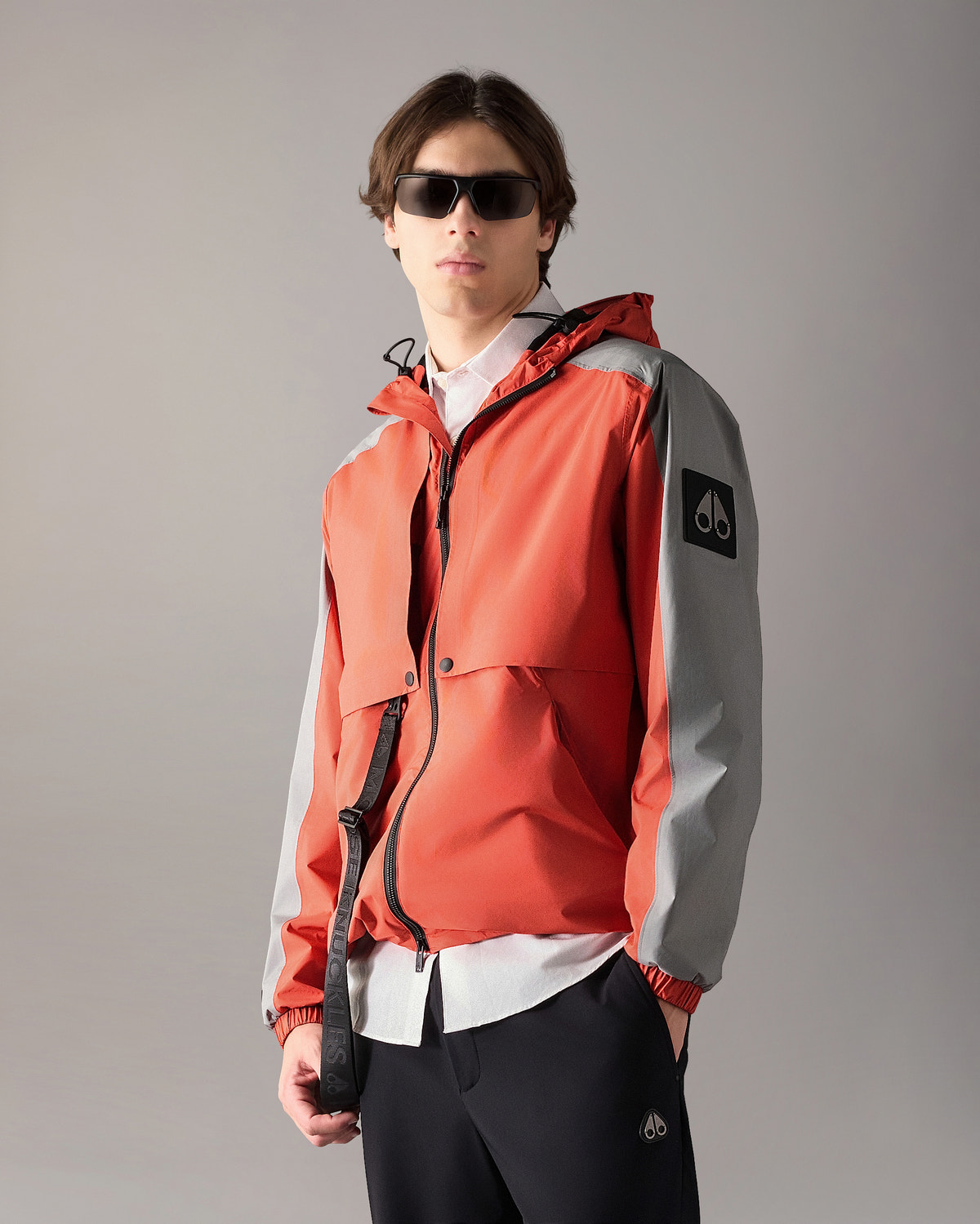 Moose Knuckles - M15MJ120H - Knox Packable Rain Jacket - MENS -  - Front