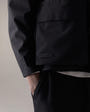 Moose Knuckles - M15MJ147 - Mansfield Rain Jacket - MENS - Black - Detail6