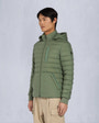 Moose Knuckles Mens Gregoire Air Down Jacket KELP M15MJ149 Front