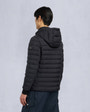 Moose Knuckles Mens Gregoire Air Down Jacket Black M15MJ149 Back