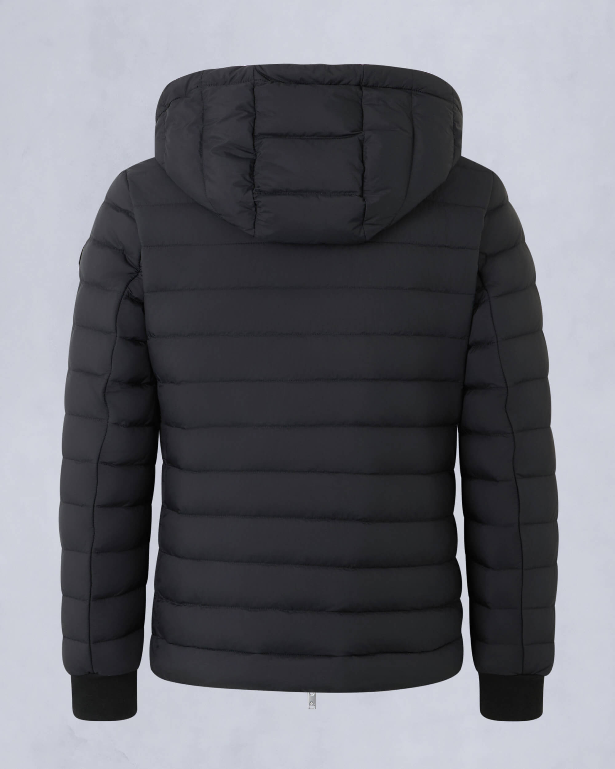 Moose Knuckles Mens Gregoire Air Down Jacket Black M15MJ149 Detail2