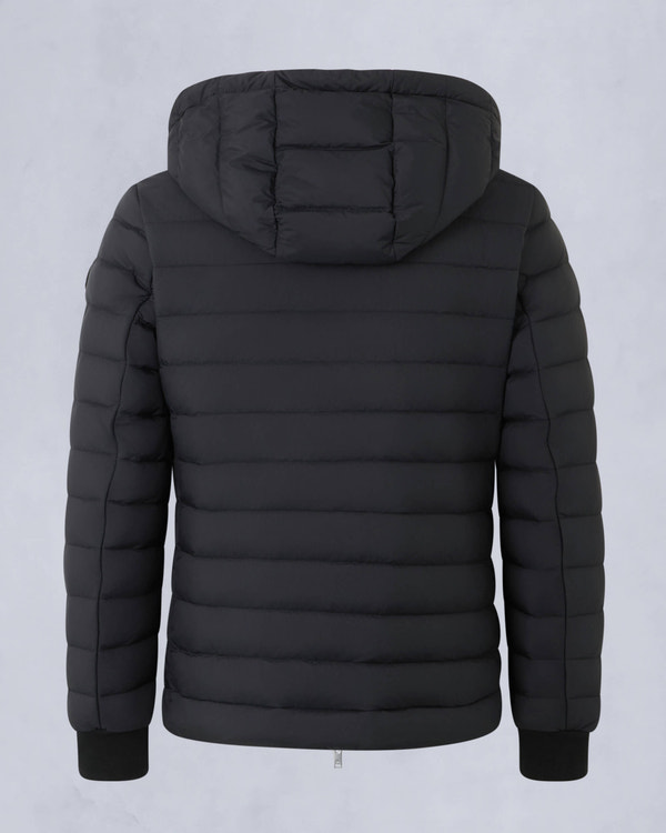 Moose Knuckles Mens Gregoire Air Down Jacket Black M15MJ149 Detail2