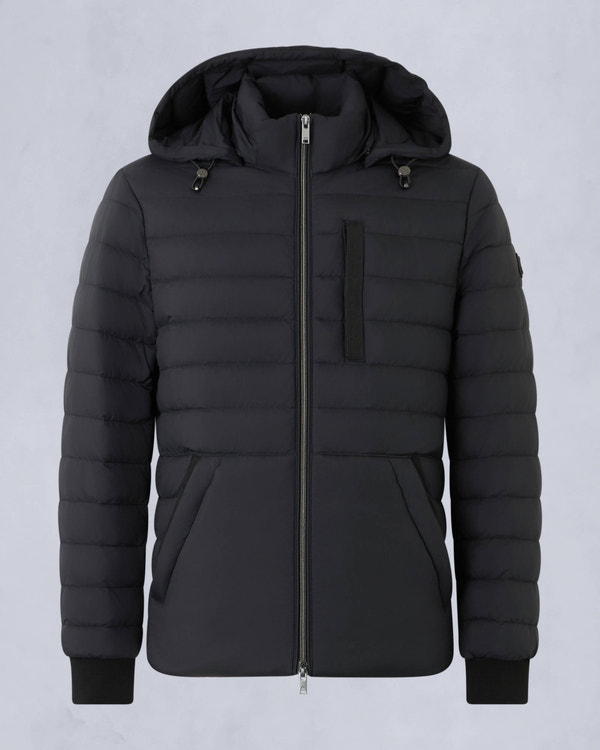 Moose Knuckles Mens Gregoire Air Down Jacket Black M15MJ149 - GM