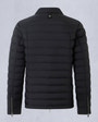 Moose Knuckles Mens Ashton Air Down Shirt Jacket Black M15MJ150 Detail2