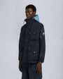 Moose Knuckles Mens Hudson Utility Jacket NAVY W/SEA M15MJ160 Front