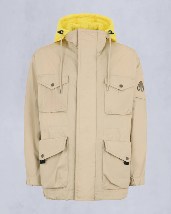 Moose Knuckles Mens Hudson Utility Jacket TANNED M15MJ160 - GM