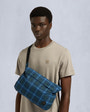 Moose Knuckles Mens Montagne Windbreaker NAVY PLAID M15MJ163 Detail6