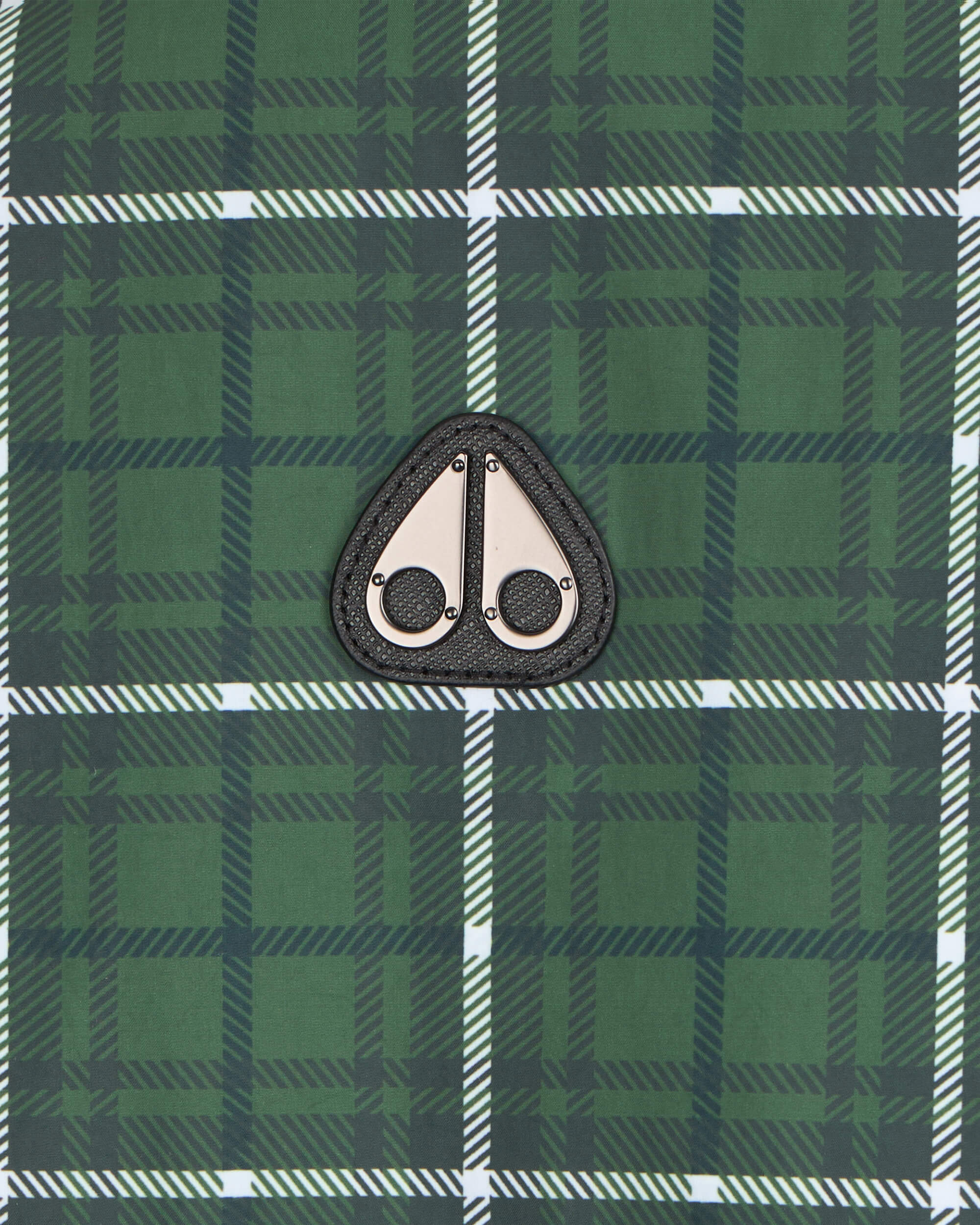 Moose Knuckles Mens Montagne Windbreaker GREEN PLAID M15MJ163 Detail1