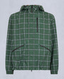Moose Knuckles Mens Montagne Windbreaker GREEN PLAID M15MJ163 - GM