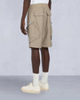 Moose Knuckles Mens Tristan Crinkle Drawstring Shorts Dusk M15MR755 Back